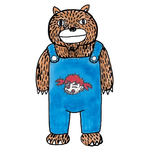 オーバーオールクマ