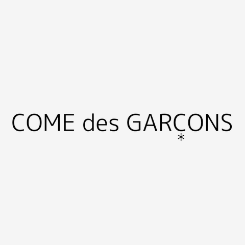COME des GARCONS コメデギャルソン　ロゴ